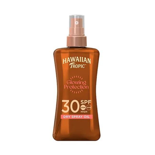 Protección brillante de aceite de aerosol seco SPF30 por el Trópico Hawai. Precio: 9.99 euros